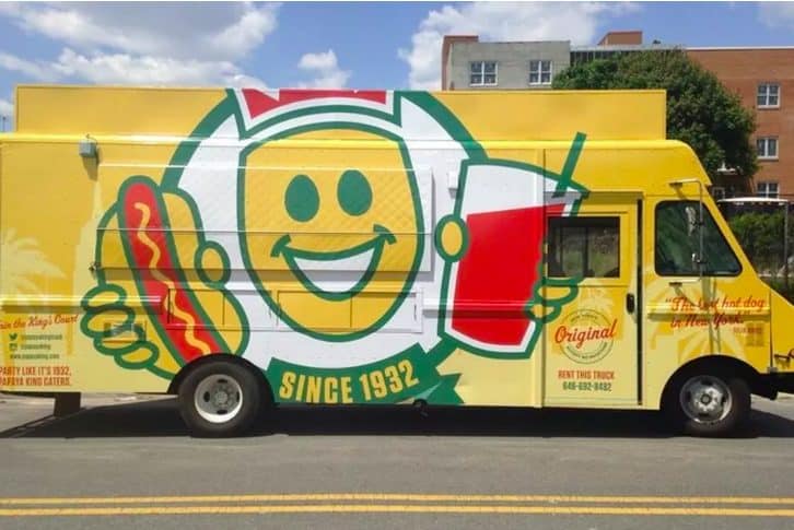 hot dog food truck