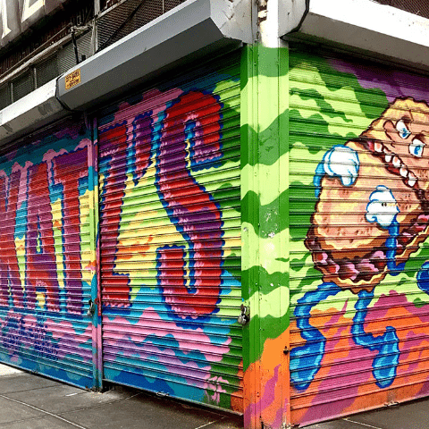 Katz Deli Graffiti