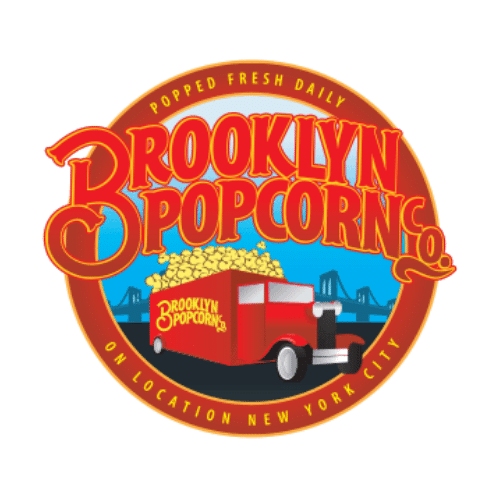 Brooklyn Popcorn food truck logo