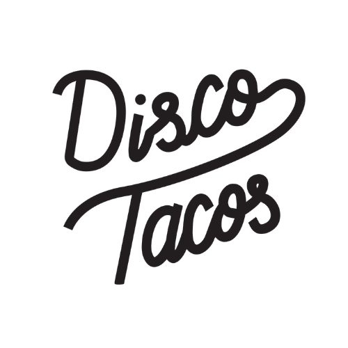 Disco Tacos food truck logo