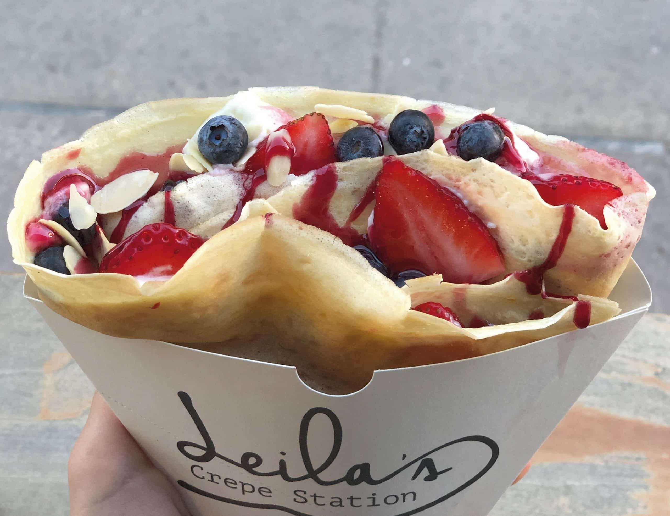 Leilas Crepe Station Very Berry Crepe