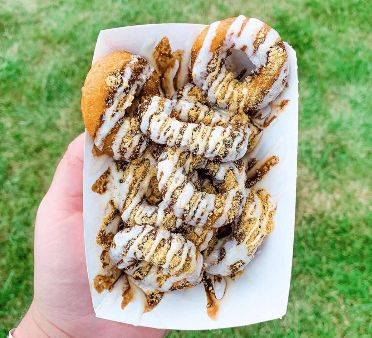 S'mores mini donuts food truck dessert catering