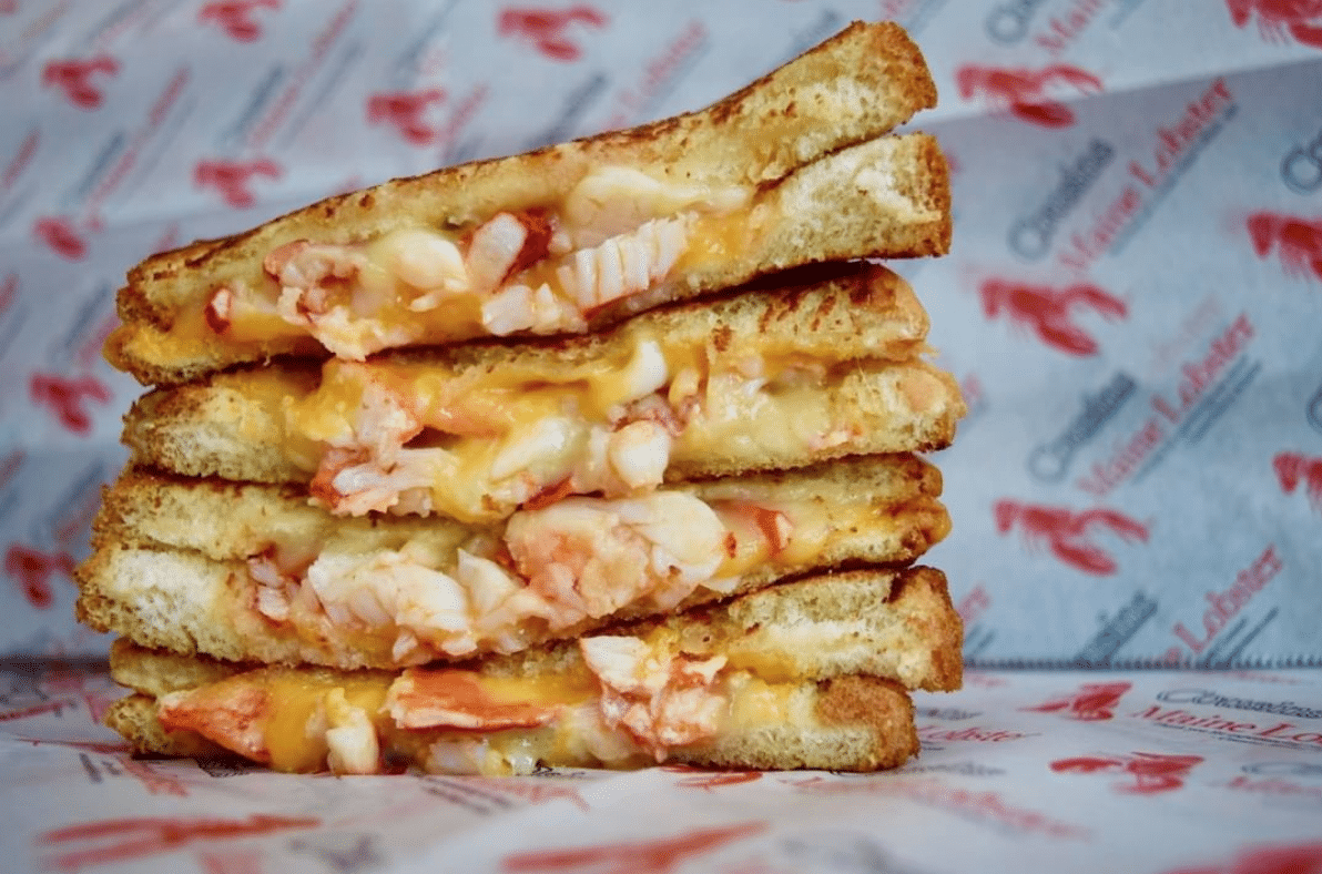Cousins Maine's Lobster Grilled Cheese