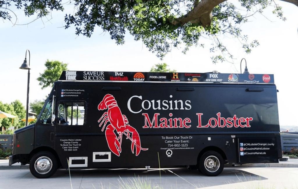 cousins maine lobster food truck Los Angeles
