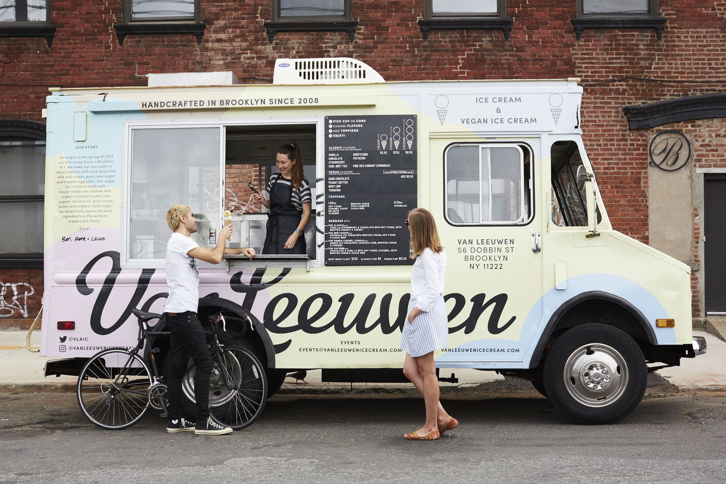 Van Leeuwen Ice Cream Food Truck Catering