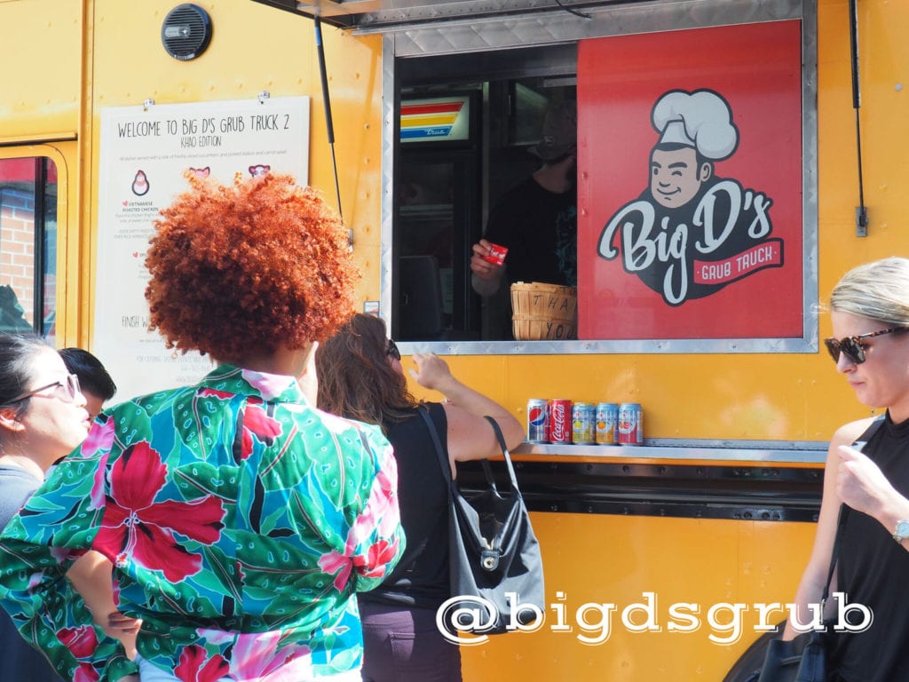 Big D's grub truck catering Brooklyn