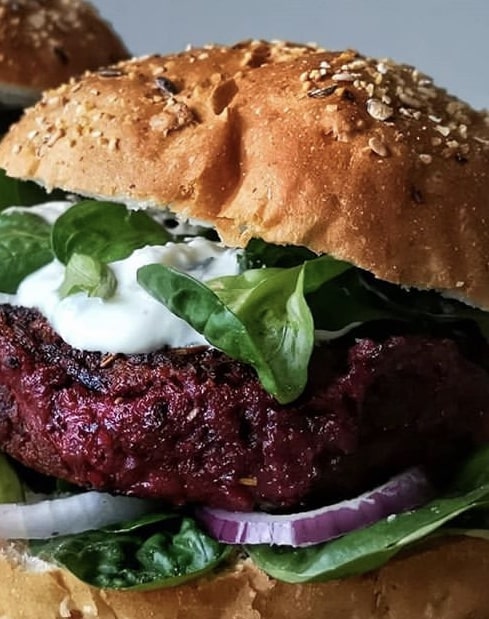 beet burger comfort vegan comfort food catering nyc