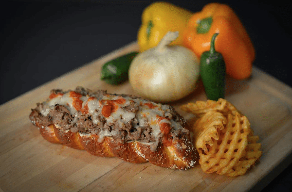 Twisted Steaks Pizza Cheesesteak