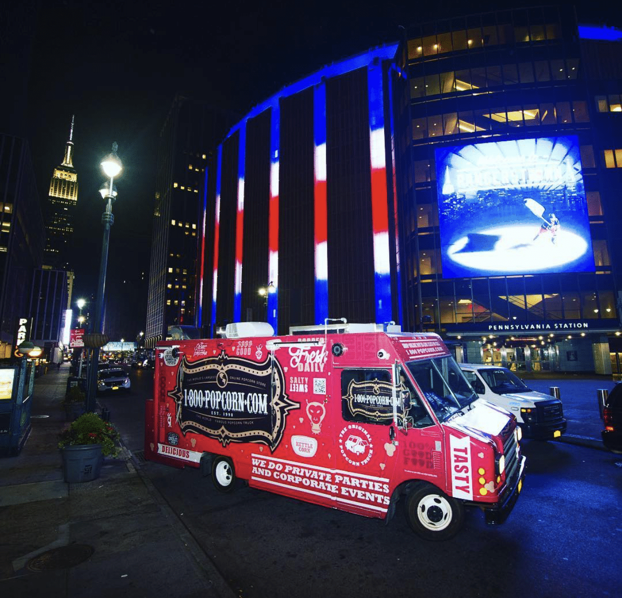 NYC Food Truck 1-800 Popcorn Catering