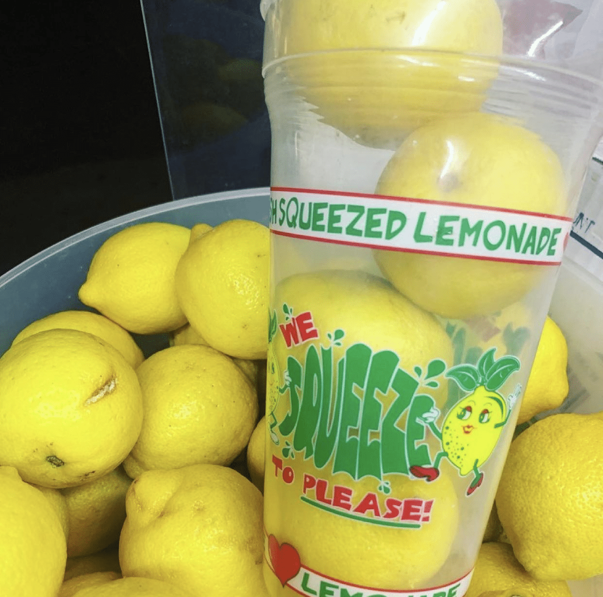 Fresh squeezed lemonade New York food truck