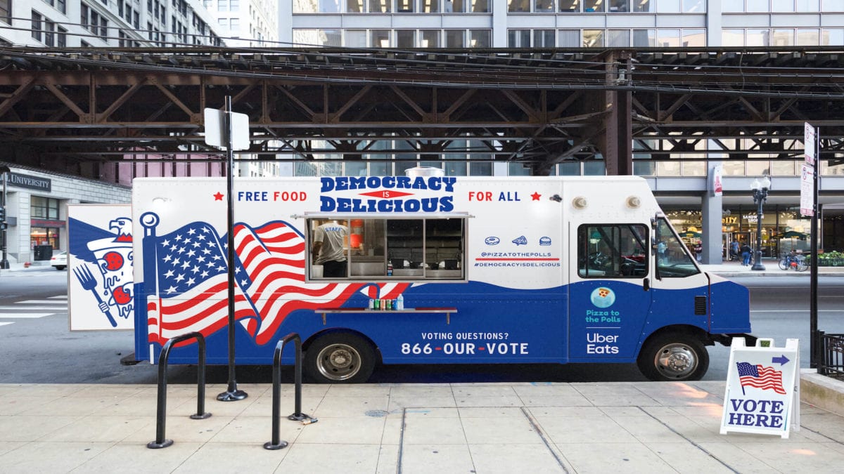 Food Trucks Feeding Hungry Voters in NY on Election Day