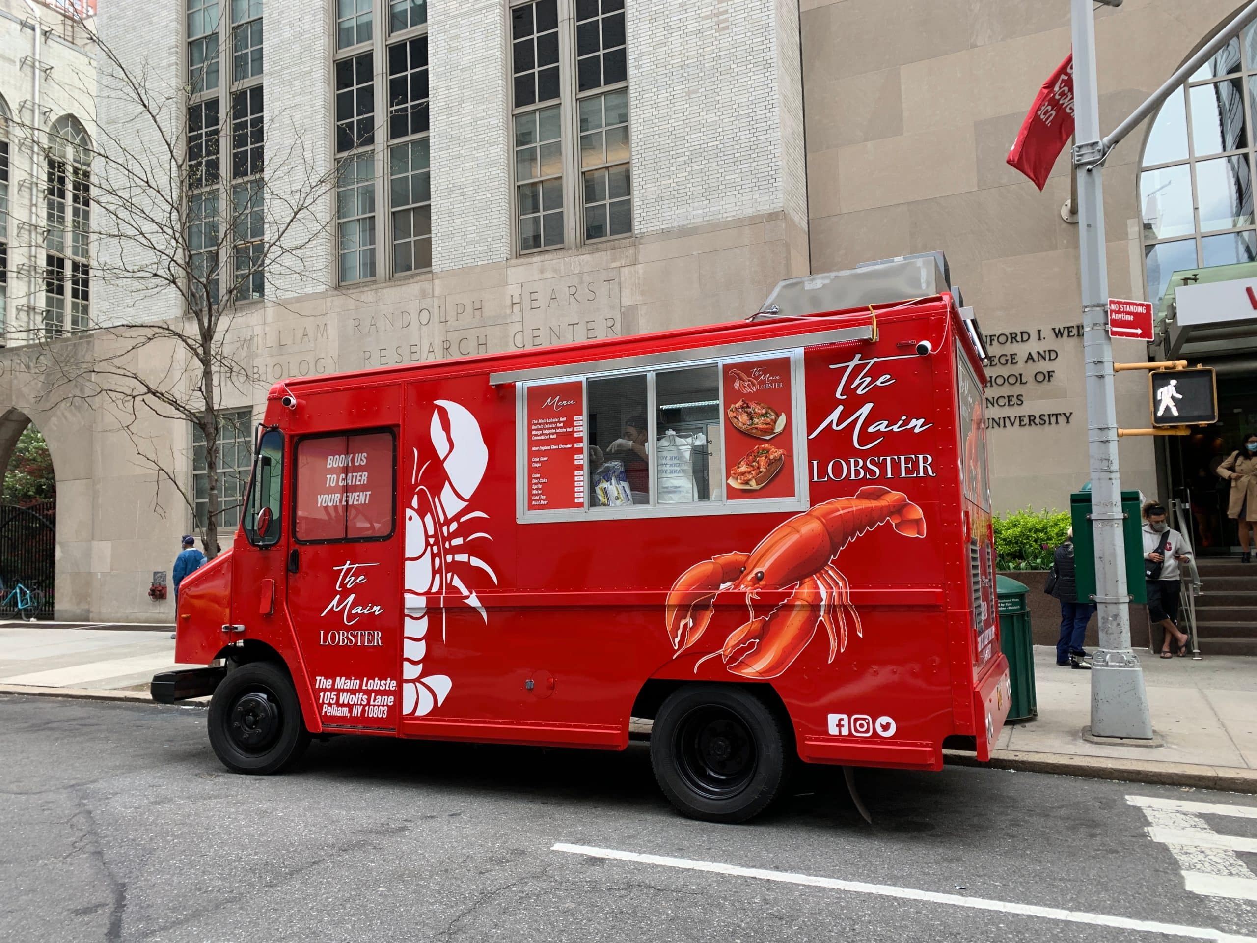 The Main Lobster Truck Parked in Manhattan