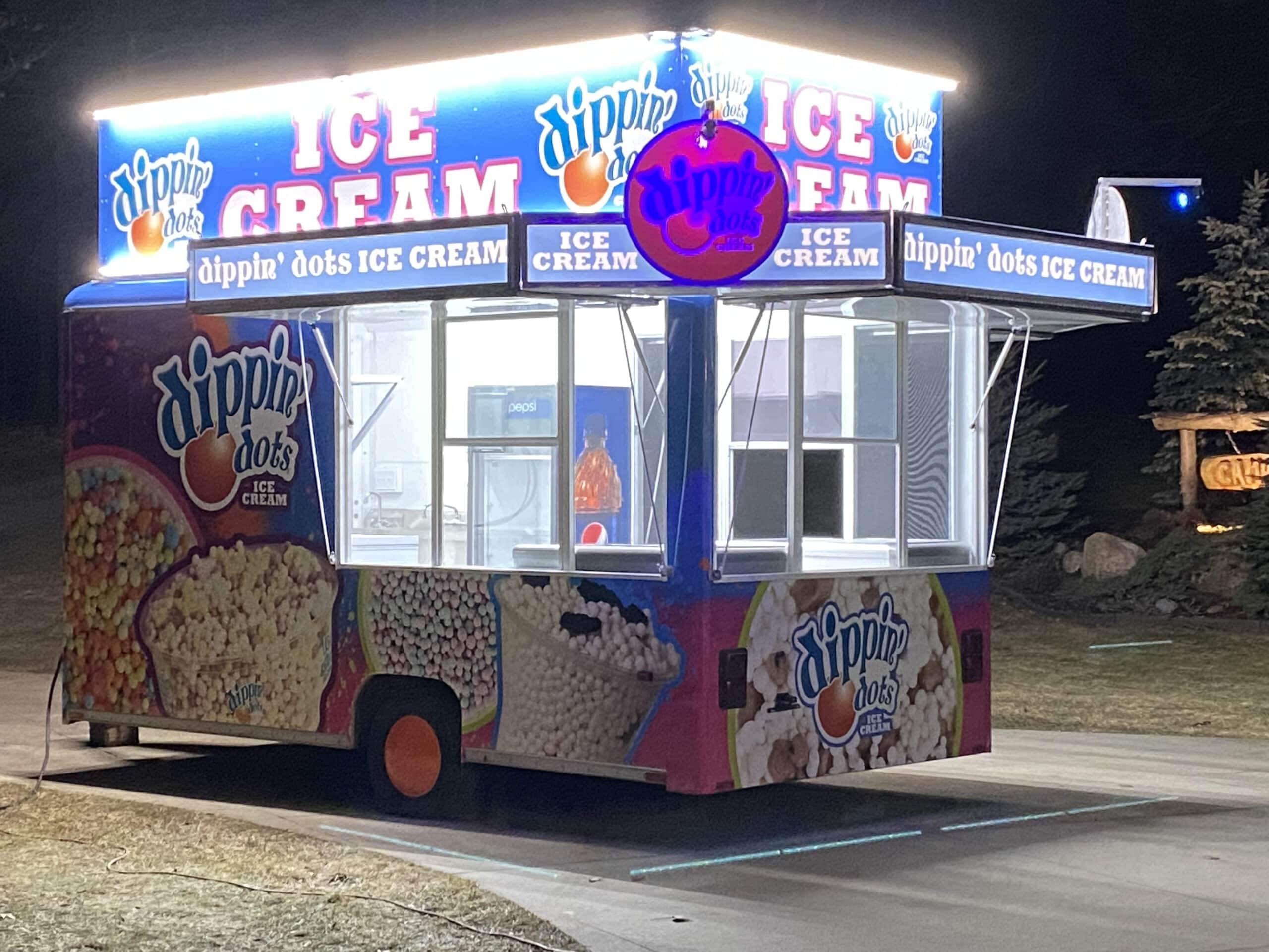 Dippin Dots Ice Cream Cart Catering