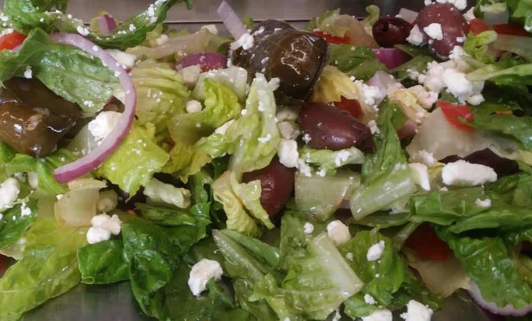 Greek Salad from Gyro Uno Food Truck New York Event Catering