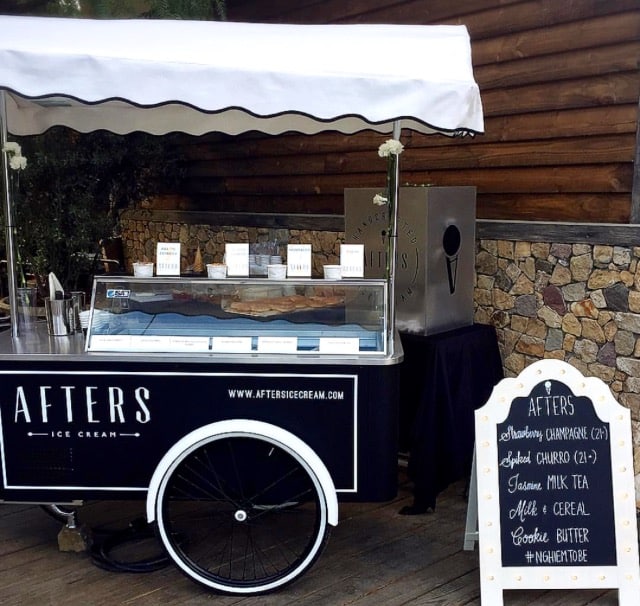 Afters Ice Cream Cart