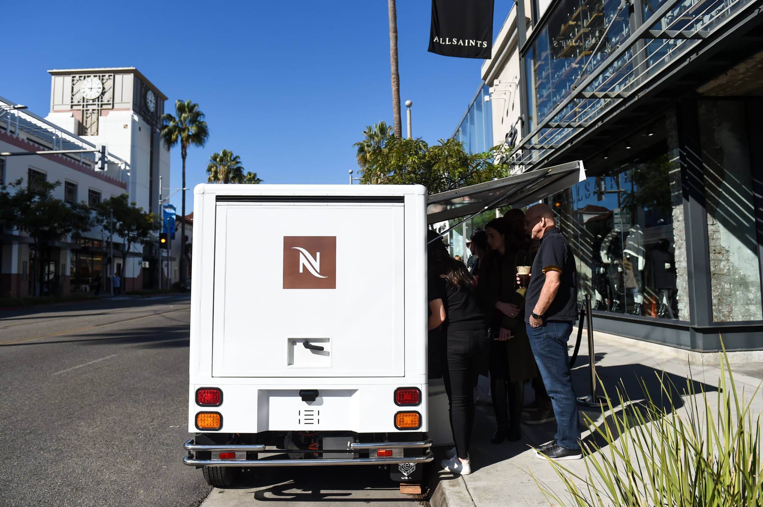 Nespresso Branded Truck