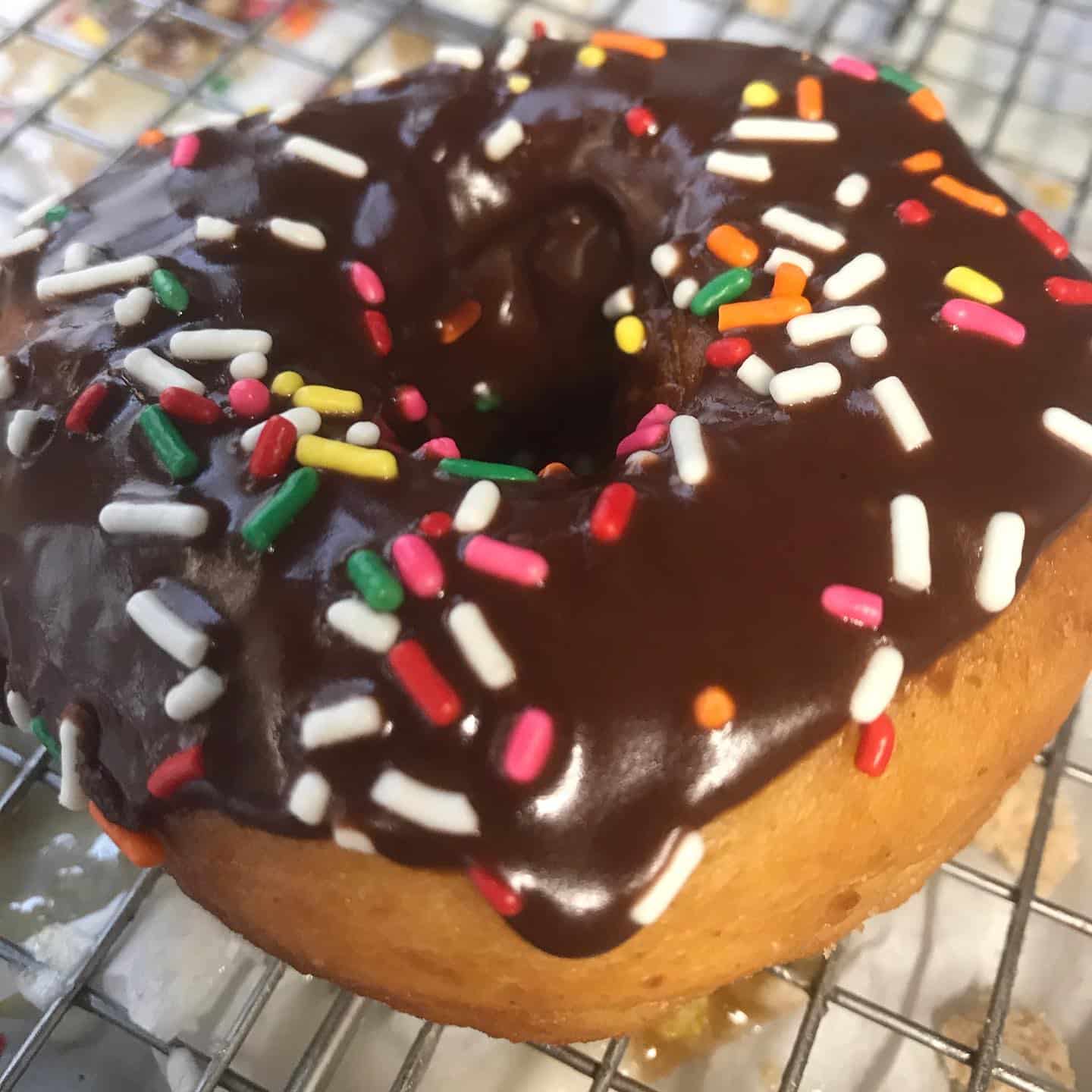 Sprinkles Chocolate Donut