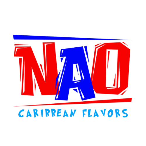 Nao Caribbean Flavors Food Truck Logo