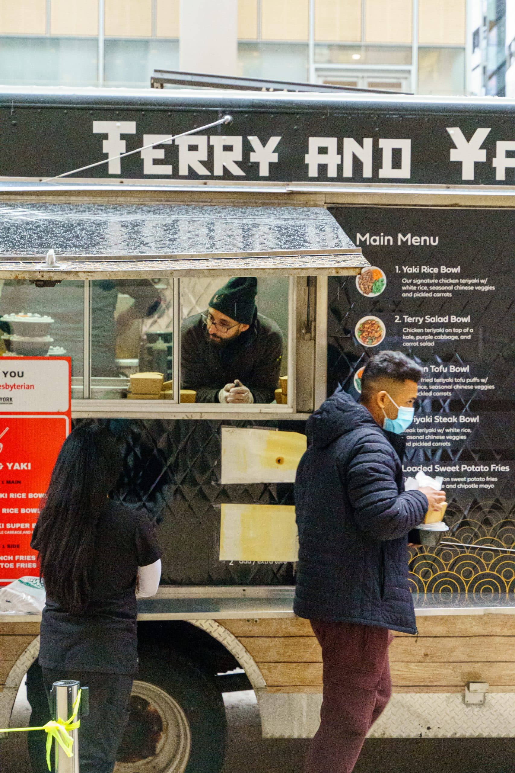 terry and yaki food truck serving nyp