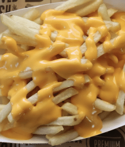 Cheese fries from Smashburger.