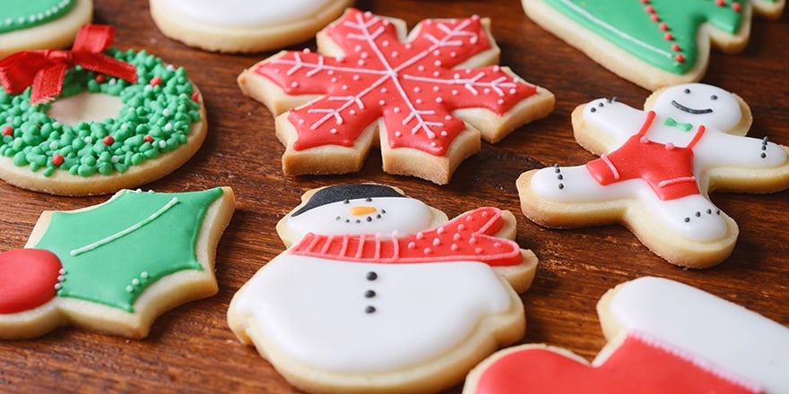 Holiday cookies.