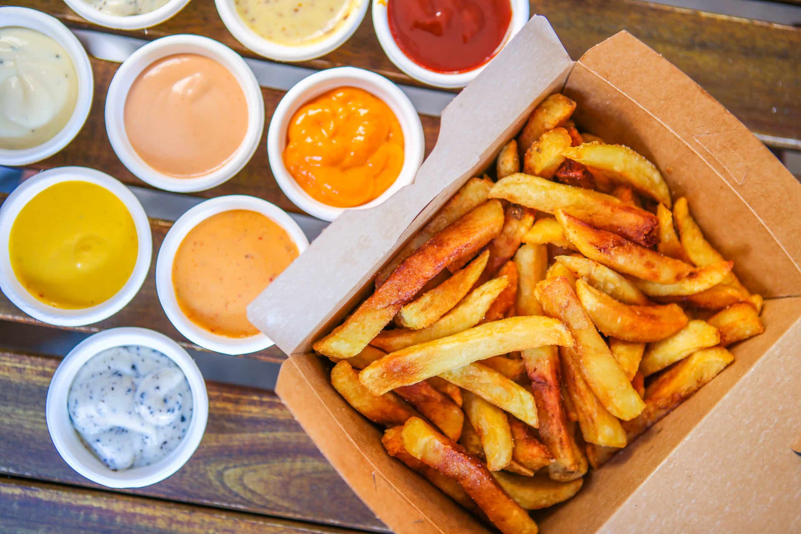 French Fries with Sauce