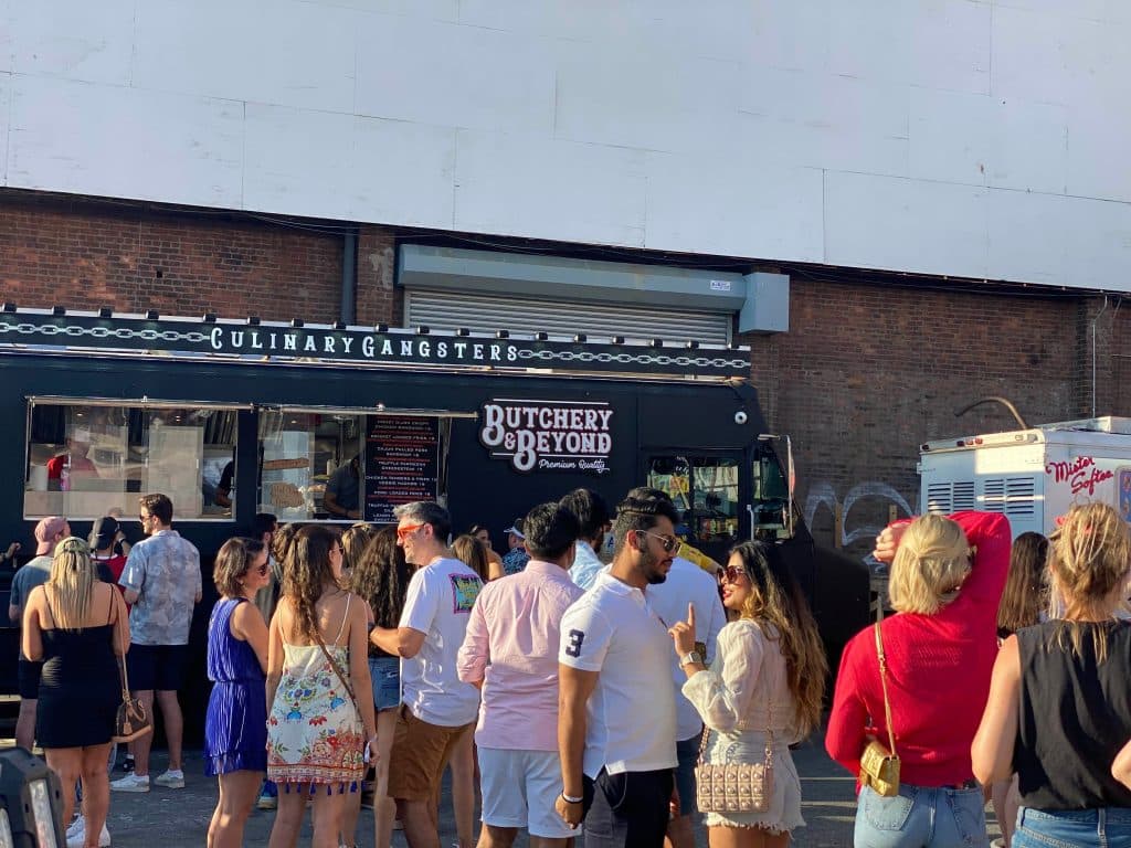 Food truck catering in NYC