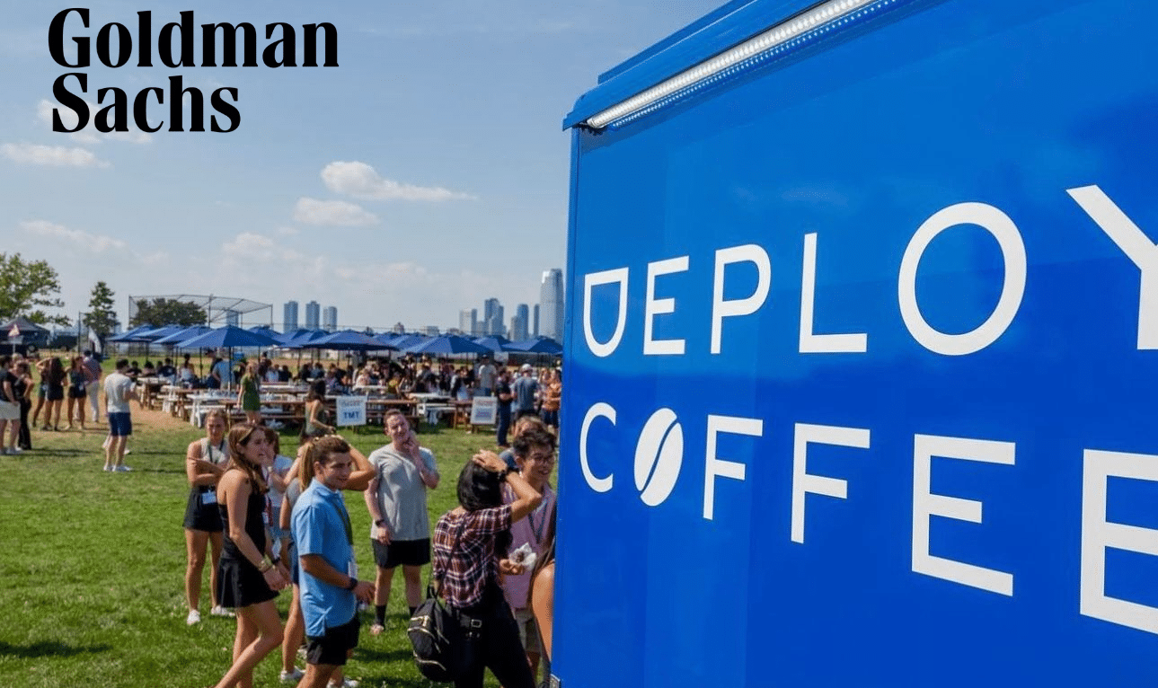 Goldman Sachs Deploy Coffee cart