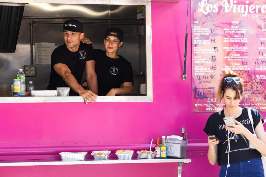 Los Viajeros food truck owners NYC