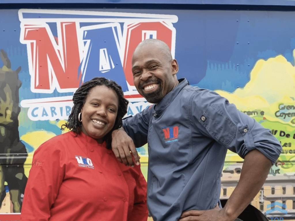 Naos Caribbean Flavors food truck owners