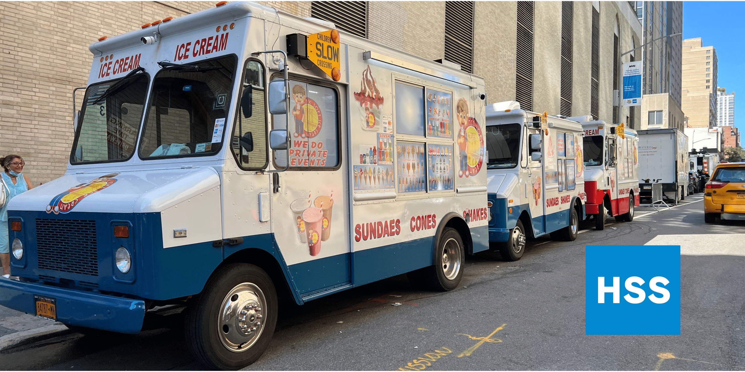 Ice cream trucks catering HSS