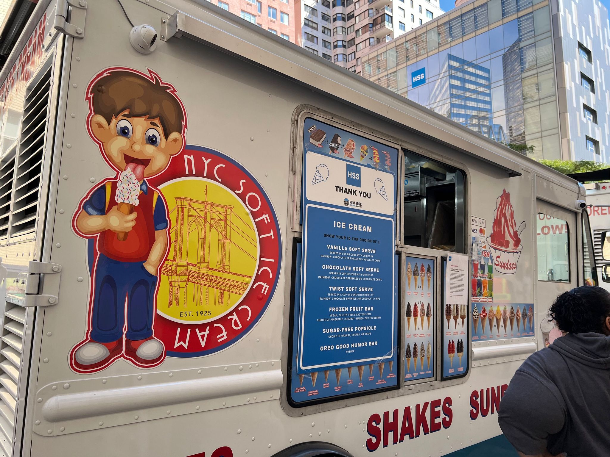 NYC Soft ice cream truck