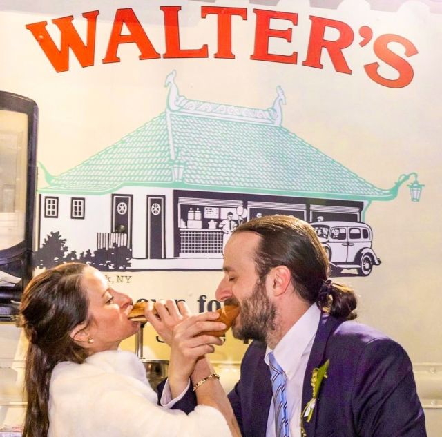 Who wants Waltershotdogs at their wedding? I know I do 💍 😉⁠
⁠
Book this famous hot dog truck for your next event through our website 🔗 NYFTA.org⁠
⁠
📸  kcg_rye