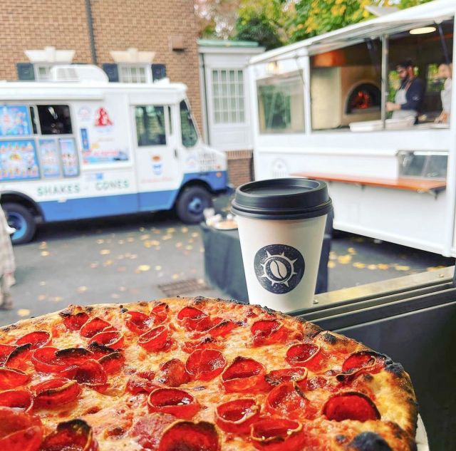 What's better than one food truck? Three 😉 This dynamic trio includes: Pizza from Abeetz 🍕 Coffee from Ramblin ☕️ and Ice Cream from the classic Mister Softee 🍦⁠
⁠
Book all of your favorite food trucks in one place with one team of industry experts! Contacts us today 🔗 Link in bio 

🍕 abeetzny 
☕️ ramblincoffee 
🍦 mrsofteetruck 

#nycfoodtrucks #nyfoodtrucks #foodtrucks #foodtruckbooking #foodtruckcatering #foodtruck
