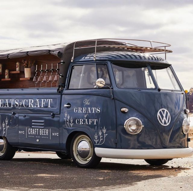 Make a statement with the greatsofcraft vintage VW tap truck ✨ link in bio to book this picture perfect truck for your next event