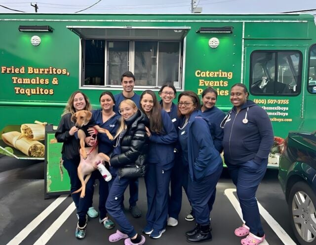 Recognizing & celebrating hard work the right way ✅🚚🌮

Last week we brought the themexiboys food truck to the animalsurgicalcenter for their Holiday Party 🎉🎄

The holidays may be over, but celebrating your staff will always be in 👀 book your food truck catering at nyfta.org