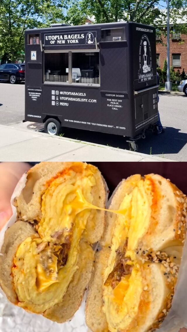 National Bagel Day comes once a year but utopiabagels shows up all year round. 💪😍 

Treat your team to something out of the ordinary and book the bagel cart to bring an exceptional breakfast experience to your office! 👀🥯 visit NYFTA.org