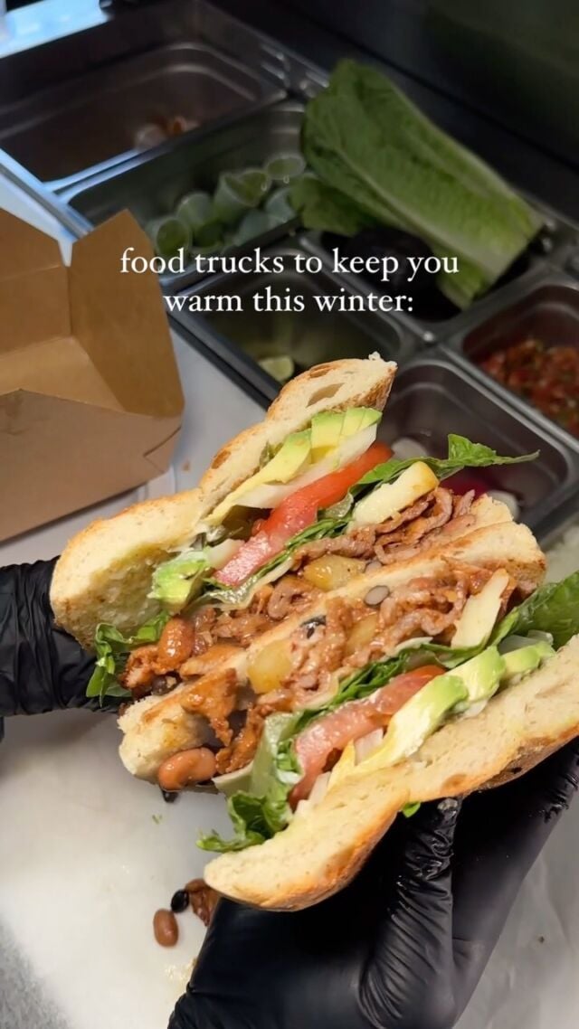 it’s chilly out there ❄️😅 let us warm you up with food truck catering 🥰🥰🚚